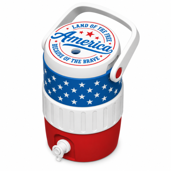 America Cooler Can Holder