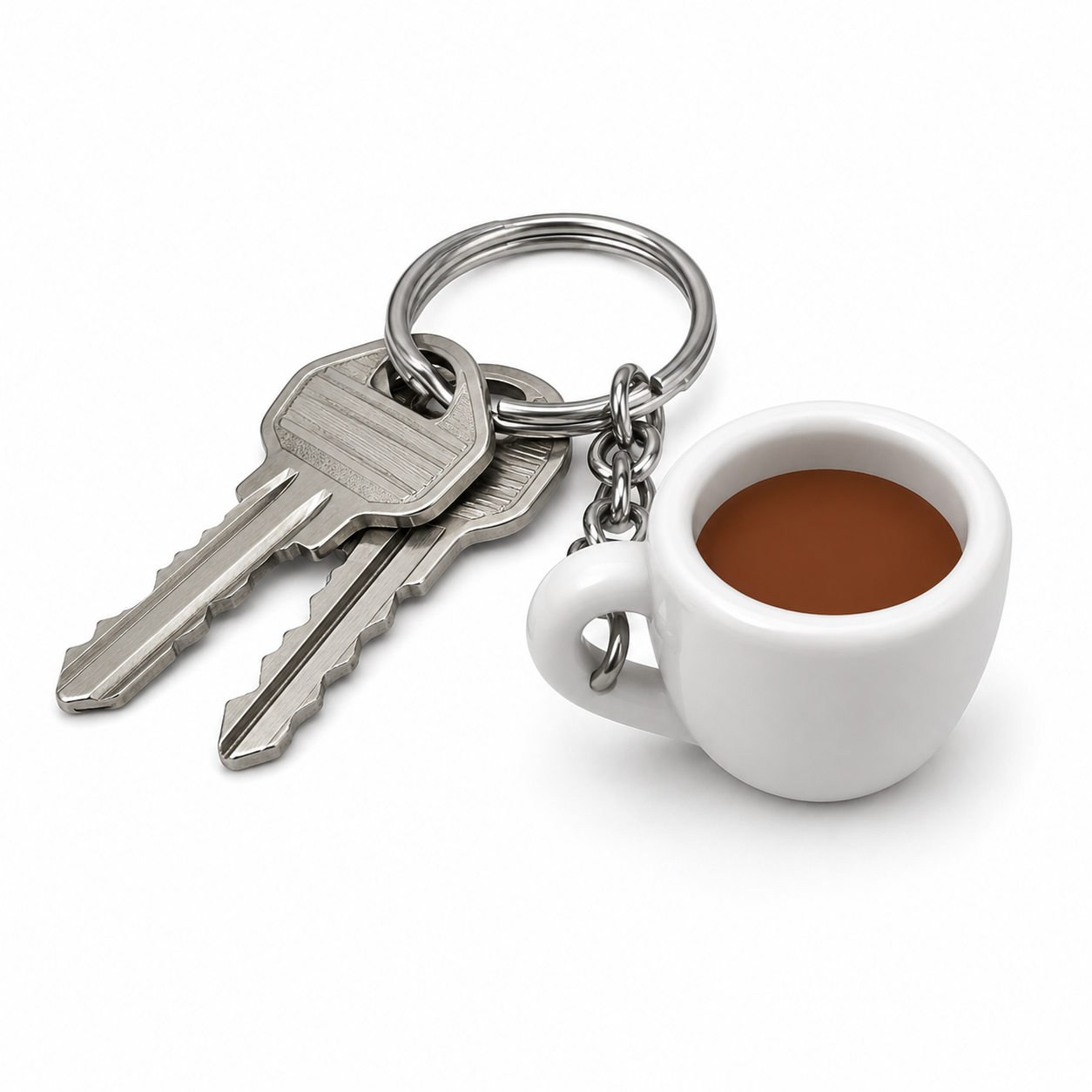 Coffee Cup Keychain - Image 2