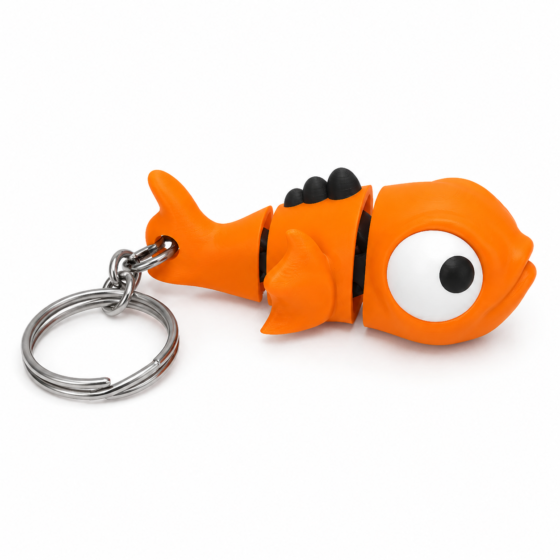 Goldfish Keychain