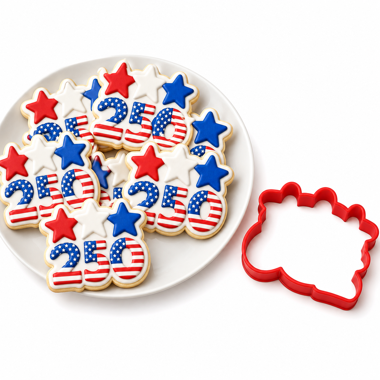 250 Patriotic Cookie Cutter - Image 2