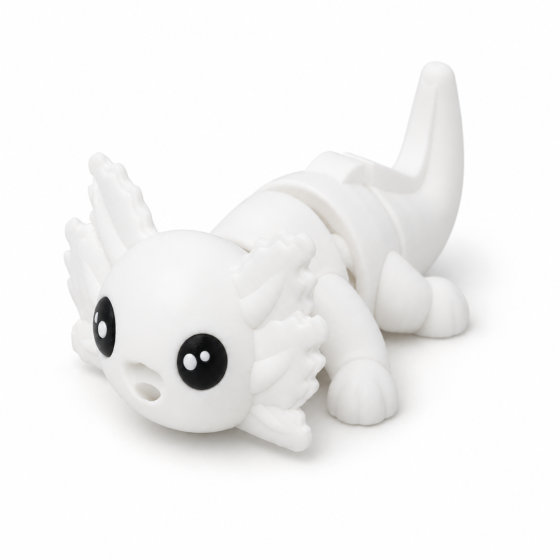Articulated Axolotl Fidget – Custom Body Colors